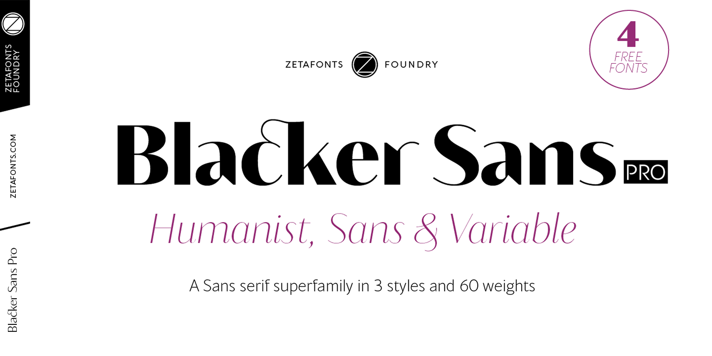 Blacker Sans Display Font